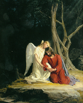 Poster, "The Prayer at Gethsemane"