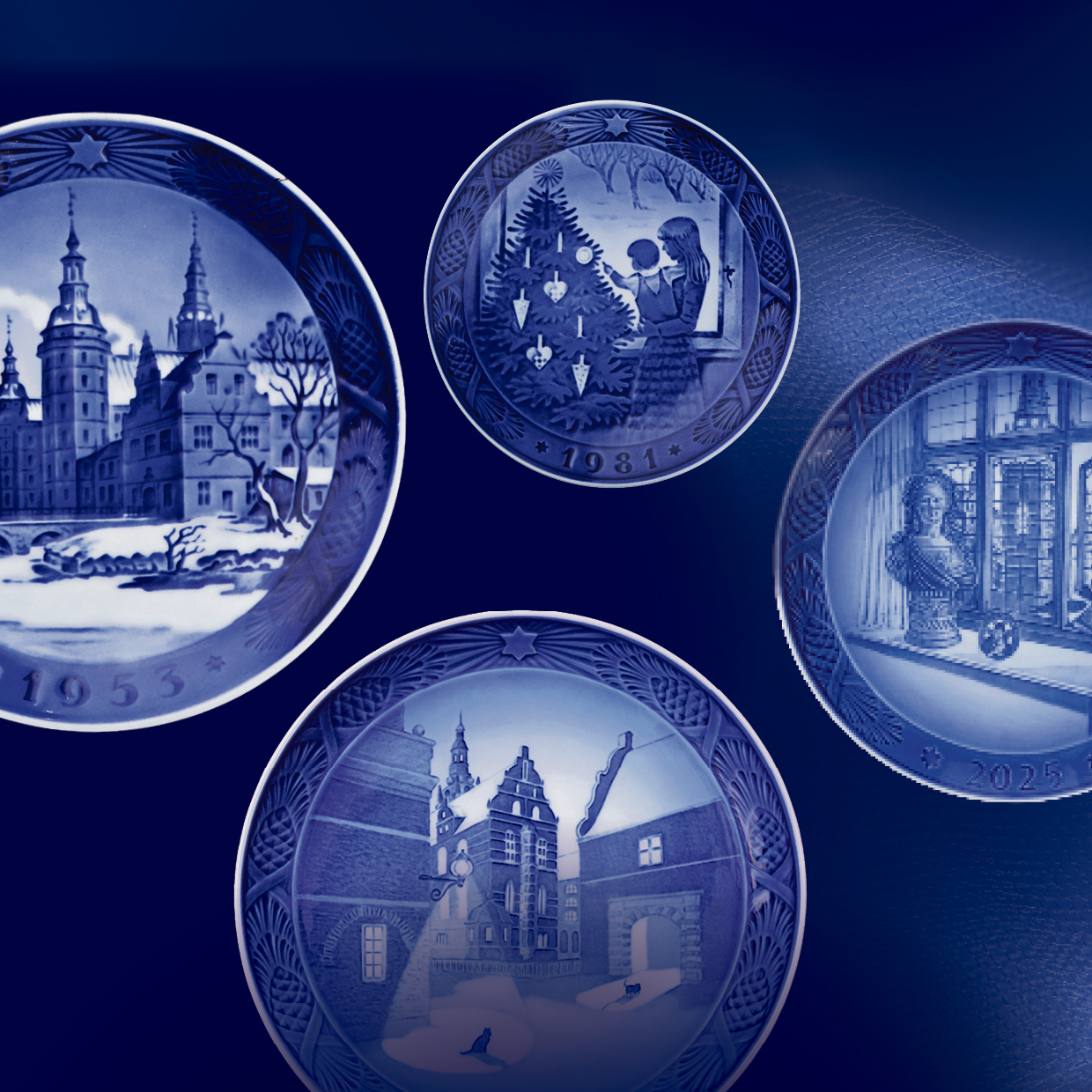 アンティーク雑貨 RC Christmas Plate 2025 アンティーク雑貨 RC Christmas Plate 2025 Christmas Plate 2025